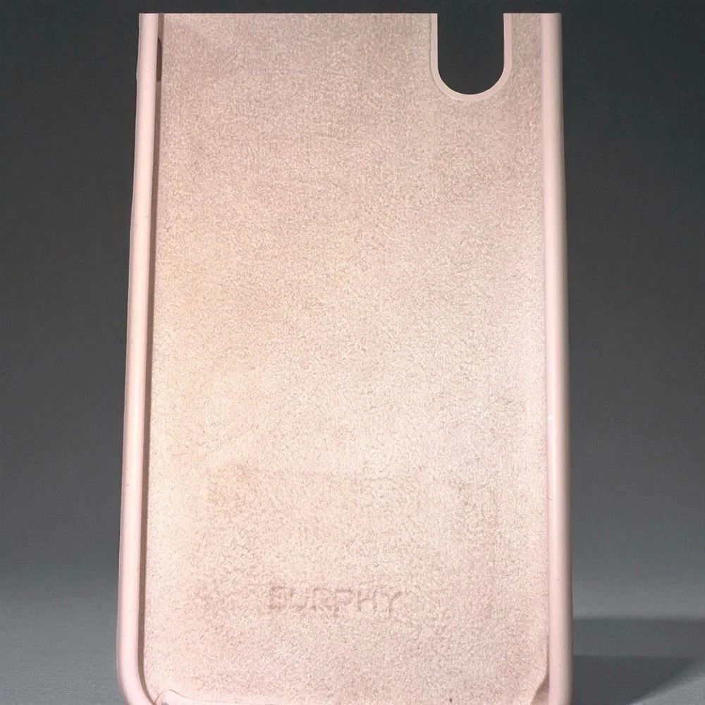 SURPHY Liquid Silicone Case iPhone X Pink Sand